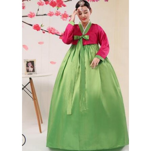 Women's Korean traditional hanbok dress stage performance drama photography cosplay hanbok dress costumes